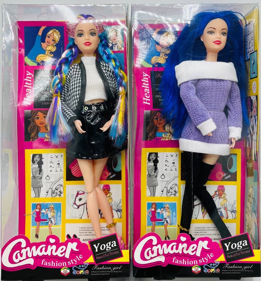 اسباب بازی عروسک باربی دخترانه یوگا