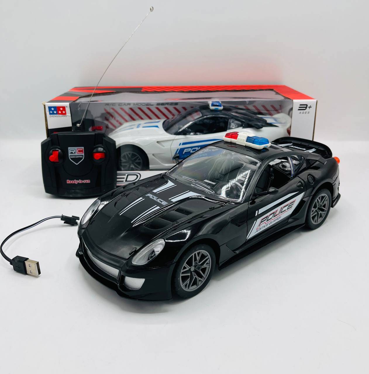 اسباب بازی ماشین کنترلی شارژی پلیس