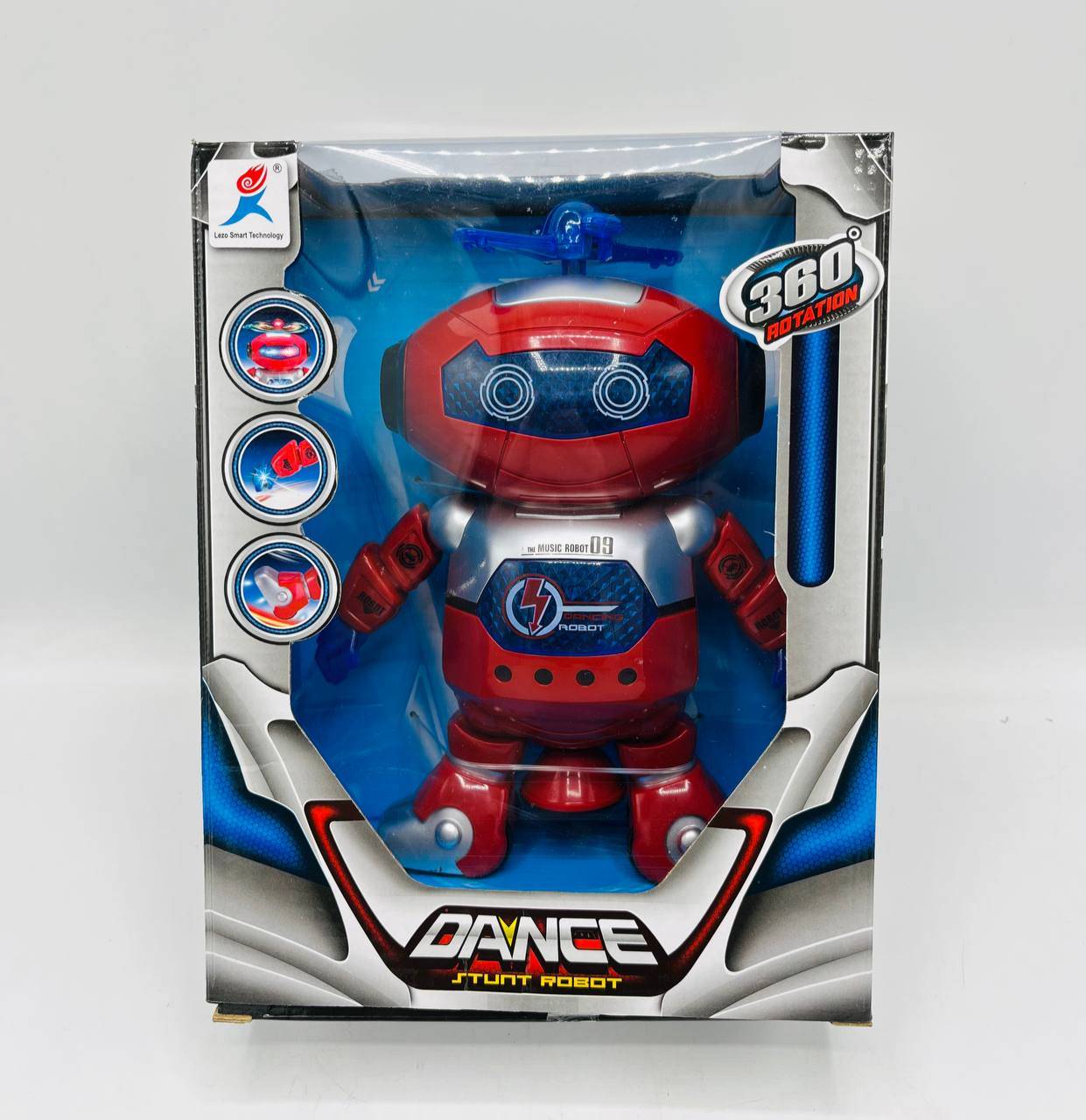 اسباب بازی ربات چرخشی چراغدار موزیکال