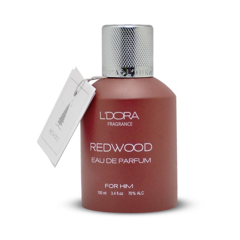 ادوپرفیوم مردانه مدل REDWOOD لدورا فرگرنس 100 میلی‌ لیتر